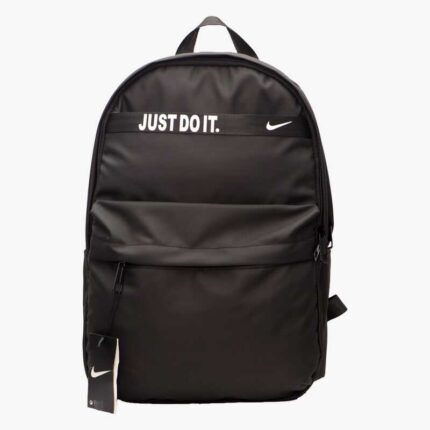 نمای جلوی کوله پشتی Just Do It مشکی