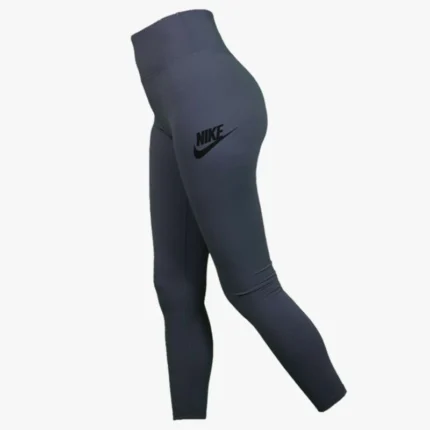 لگ ورزشی نایک خاکستری تیره نمای کناری