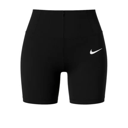 بایکر زنانه نایک زیپ‌دار رنگ مشکی، کمر پهن گنی – اکو اسپرت