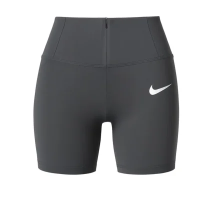 بایکر زنانه نایک خاکستری، زیپ‌دار و کمر پهن گنی – اکو اسپرت